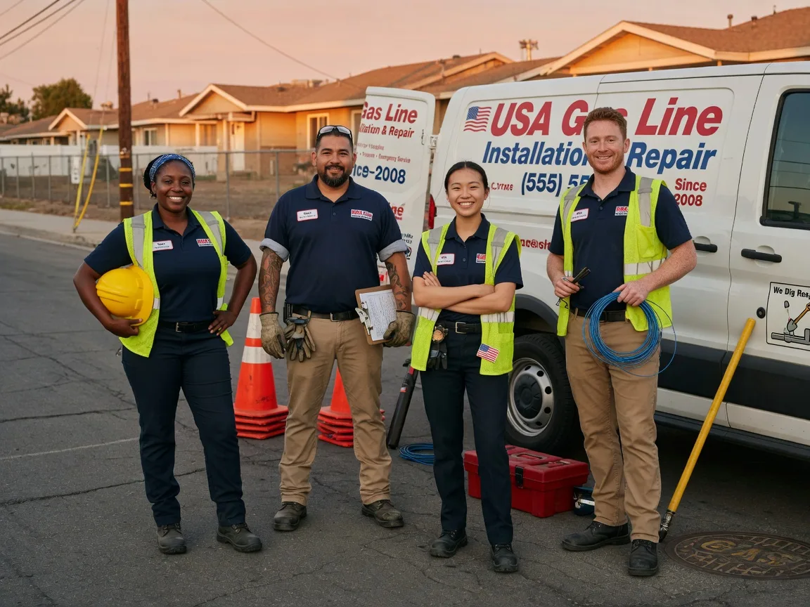 Gas Line Installation company in Gilroy, CA